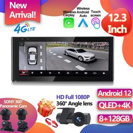 Für Audi A3 8V 2012 - 2020 10.25 "Android12 Multimedia Auto Stereo Radio Auto GPS Auto Monitor Carplay Player BT WiFi + 4G IPS