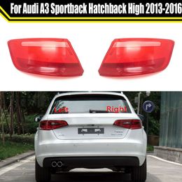 Pour Audi A3 Sportback Hatchback High 2013-2016 Feu arrière de voiture Feux de freinage Remplacer le masque de couverture de coque arrière automatique