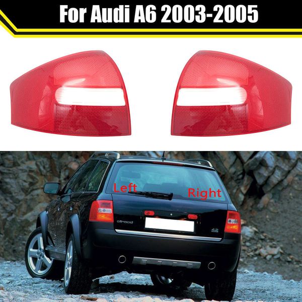 Pour Audi A6 2003 2004 2005 feu arrière de voiture feux de freinage remplacer Auto coque arrière couverture masque abat-jour