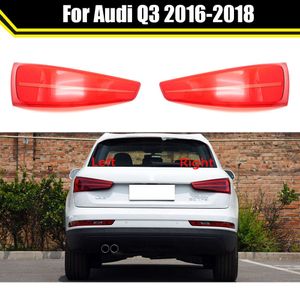 Pour Audi Q3 2016 2017 2018 feu arrière de voiture feux de freinage remplacer Auto coque arrière couverture masque abat-jour