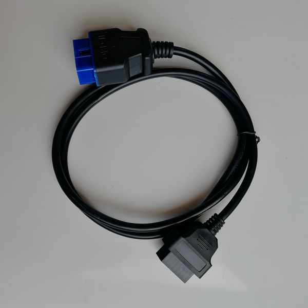 Para herramienta de diagnóstico automático, Cable de transferencia de extensión macho a hembra OBDII OBD2 OBD, conector plano de 16 pines, Cable de extensión de 16 pines