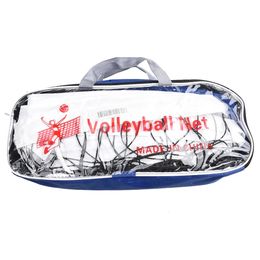 Pour le filet de volley-ball d'arrière-cour Sports d'intérieur maille légère extérieure en polyéthylène Portable professionnel 240226