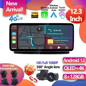 Para Benz CLS W218 2011-2018 12,3 pulgadas HD pantalla táctil Android 12 coche Carplay monitores estéreo altavoz Radio reproductor Multimedia BT-5