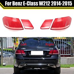 Para Benz Clase E W212 2014 2015, luz trasera de coche, luces de freno de repuesto, cubierta trasera de coche, máscara, pantalla