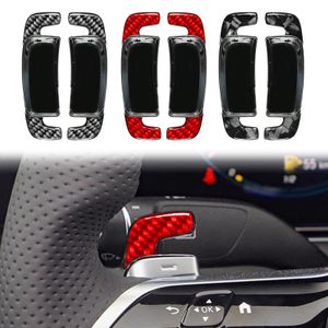 Pour Benz E EQS SL GT 2021-2023 Classe Car Carbon Fiber Wheater Paddle Shift Extension Shifters DSG Sticker Styling