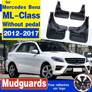 For Benz M-class ML-class W166 2012-2017 mudguards mud flaps Fenders splash guards car Front Rear wheel accessories auto styling