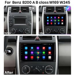 Para BENZ Vito Viano B200 Car Video Radio Reproductor Multimedia Navegación GPS Android 9 Bluetooth WIFI USB