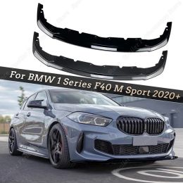 Voor BMW 1 -serie F40 M Sport Front Bumper Splitter Lip Diffuser Spoiler Protector Cover Guard Deflector 118i 120i 128ti 2020+