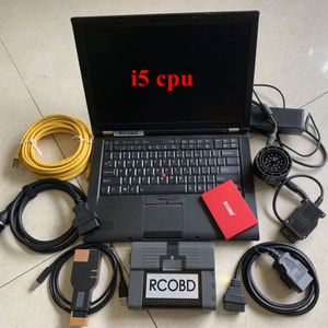 Voor BMW Diagnostic Tool Icom A2 B C met 960GB SSD V2023.01 Expert Modus in Gebruikte i5 Laptop T410 Klaar voor gebruik
