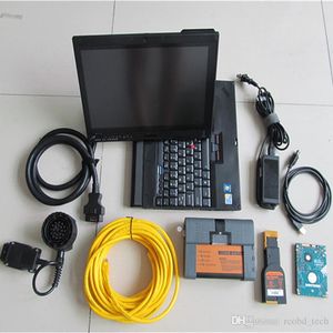 Outil de scanner pour bmw icom a2 b c, mode expert, disque dur de 1000 go, Thinkpad X200t, ordinateur portable 4G, écran tactile de diagnostic