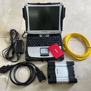 Escáner automático para BMW ICOM NEXT 2024,03 v con ordenador portátil cf19, programador de diagnóstico hardbook, herramienta para coche