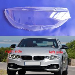 Pour BMW M4 4 Série F32 F33 F36 F82 2013 2014 2015 2016 Couvre-lampes de tête de couverture de couverture de couverture de la lampe en verre