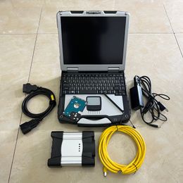 Para BMW nuevo Firmware ICOM siguiente herramienta de prueba de reparación escáner de coche con CF31 i5 4g Kit completo de ordenador portátil listo para usar