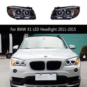 Voor BMW X1 LED-koplampmontage 11-15 DRL DAGDAG LAND LICHT STROTER Turn Signal Indicator Voorlamp auto Accessoires