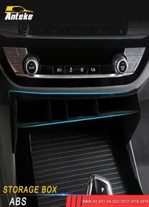 Voor BMW X3 G01 X4 G02 2017 2018 2019 Auto Styling Center Console Storage Barrel Organisatie Box Organizer Case Interior Accessory1809907823