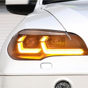 Para BMW X5 E70, faro LED para coche, luz de circulación diurna, Streamer dinámico, señal de giro, DRL, montaje de faro delantero, luz de carretera