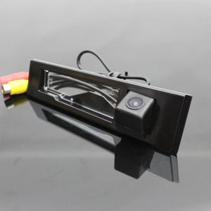 Voor Cadillac STS 2007-2013 Auto Reverse Back Up Camera Parking Camera HD CCD RCA NTST PAL Kentekenverlichting OEM177m