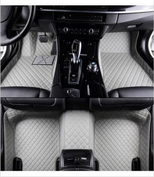 Pour tapis de sol de voiture Kia Forte Optima Rio Soul Sportage Niro 20082019Tapis de sol de voiture doublure avant arrière imperméable Mat7974607