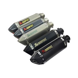 Voor CB400 CB600 CBR600 CBR1000 YZF FZ400 Z750 YZF600 Motorfiets Uitlaatdemper Pijp Gemodificeerd 38-51mm Staart Silencer-systeem