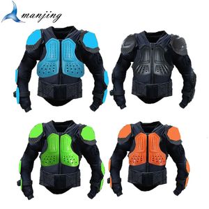 Pour enfant moto armure costume de motocross protection du corps dos colonne vertébrale armure skateboard ski ATV Dirt Bike veste de moto 240227