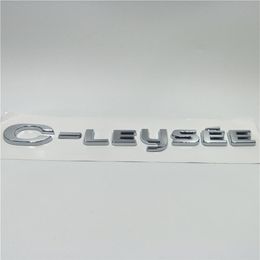 Voor Citroen C-Elysee Auto Styling Sticker Embleem Badge Kofferbak Logo Label Decals2502