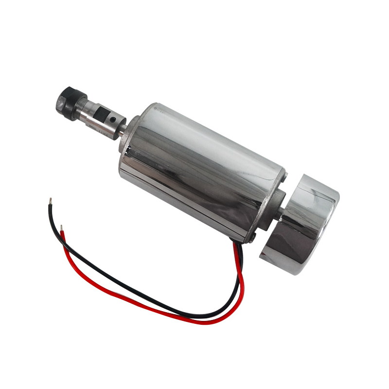 CNC engraving machine 300W ER11 Spindle Motor 55MM Clamp 12000rpm DC12-48V Spindle CNC Router DC spindle motor