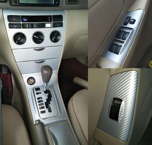 Pour Corolla 2003-2015 Autocollants de voiture auto-adhésifs 3D 5D Stickers de voitures en vinyle en fibre de carbone et décalcomanies Accessoires de style voiture5088340
