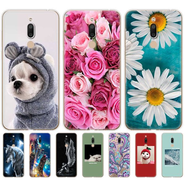 5.7 pouces couverture pour Meizu M6T étui Silicone souple TPU arrière téléphone Fundas M6 T M811H Coque pare-chocs