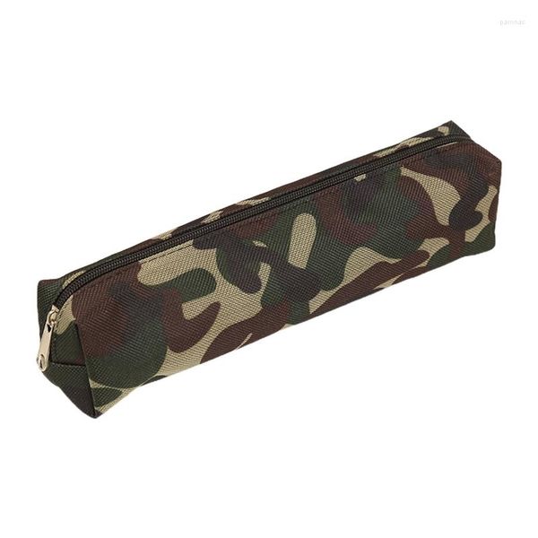 Pour Creative Camo Pen Pencil CASE Zipper Multi-Purpose Small Tool Bag Travel School Office Teen