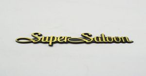 Para la corona 1979-1983 SUPER SALOON EMBLEM Side Fender Badge Logotipo de la calcomanía de la placa de identificación de la placa de identificación3662408