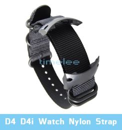 Pour D4 D4i montre d'ordinateur de plongée bracelet en Nylon adaptateurs ABS barres de vis bandes 4160005
