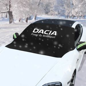 Pare-brise avant magnétique pour voiture Dacia Lodgy, couverture de neige, bloqueur de lumière solaire, protection contre la glace, vêtements, accessoires de voiture, pièces d'outils