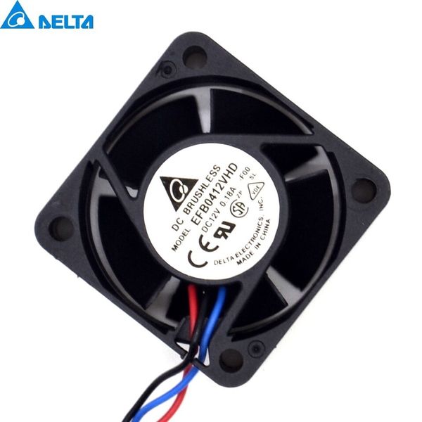 Pour Delta EFB0412VHD -R00 / FOO 12V 0,18A double balle 2 3Wire 4020 40 mm 4cm ventilateur