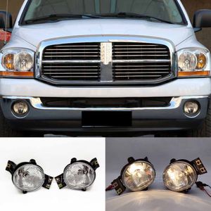 Voor Dodge 2002-2008 RAM 1500 2500 2004-2006 Durango Fog Lights Bulb heldere lens mistlampen auto front bumper driving light