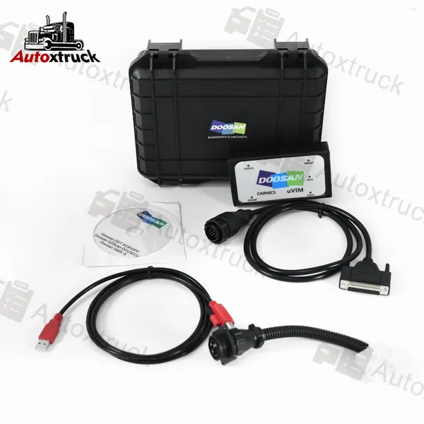 Pour DOOSAN UVIM DMS-5 Version Auto ECU Scanner Tobine Excavator Tamion Hourdeuse Système de moteur