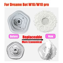 Pour DreamE W10 Pro Mop Multiple lavable MOP MOP Robot Cleaner Kits Accessoires de chiffons en tissu détachable autonomes