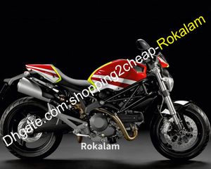 Pour Ducati 696 796 795 M1000 2009 2013 M1100 09-13 Kit de carénage de moto de carrosserie de moto (moulage par injection)