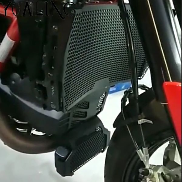 Para Ducati Hypermotard 950 939 SP Hypertrada 939 Motorcycle Radiador de la cubierta de la cubierta de la rejilla del aceite Protector de protección del motor del motor del tanque