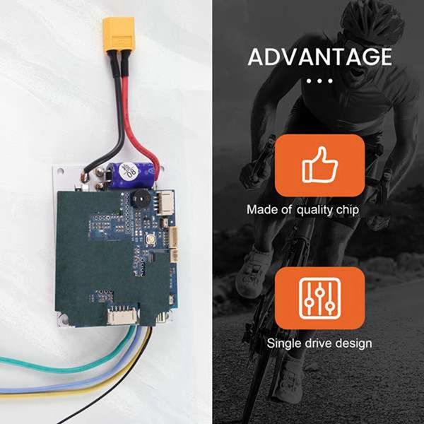 Para el controlador eléctrico de la correa de transmisión de skateboard, el controlador del motor del motor de longboard, el scooter de longboard con reemplazo de control remoto