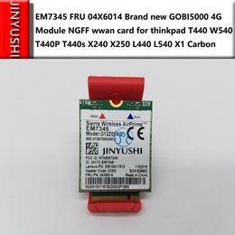 Envío gratuito para EM7345 FRU 04X6014 Nueva marca GOBI5000 4G Módulo NGFF wwan tarjeta para thinkpad T440 W540 T440P T440s X240 X250