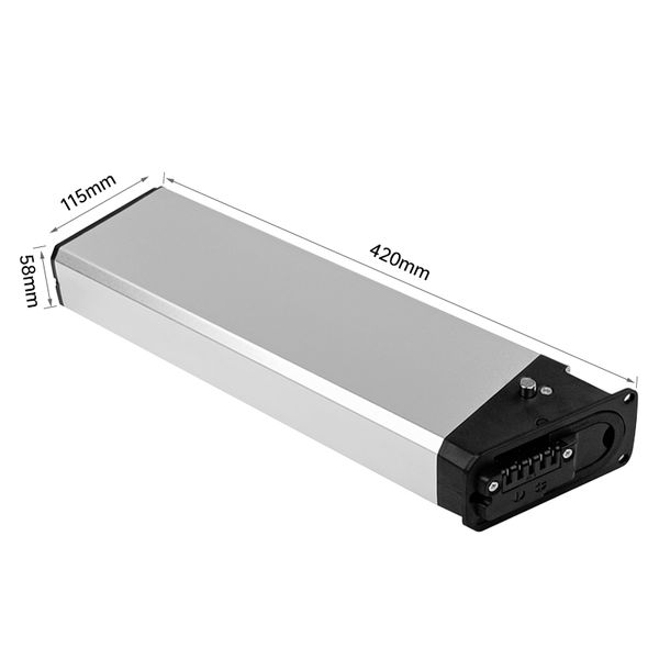 Batterie de remplacement pour vélo électrique pliable Engwe EP-2 Pro, 48V, 17,5 ah, compatible avec MATE X Ginghma R7 Pro