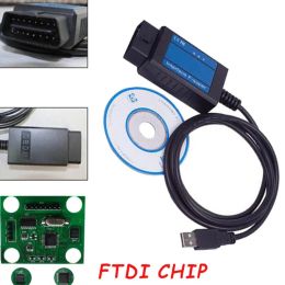 Para el escáner Fiat OBDII OBD2 para Fiat F-Super Interface Herramienta de escaneo USB para Fiat/Alfa Romeo/Lancia con 3 pines