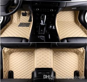 For Fit Toyota 4Runner 2010~2018 luxury custom Car Floor Mats Waterproof Front Rear Auto Waterproof Mat Carpet Non toxic and inodorous