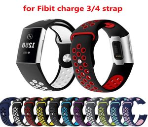 Voor Fitbit Charge 3 4 Strap Sport Silicone Pols Watch Riem voor FitBit Charge3 Watch Band vervangen Smart Accessories5019397