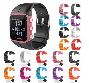 Vervangende siliconen horlogeband polsband voor polaire M400 M430 Watchbands GPS Running Smart Sports Watch polsstrap