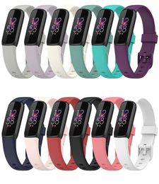 Pour Fitbit Luxe Bracelet Bande Souple En Silicone Bracelet Pour Fitbit Luxe Smart WatchBand Bracelet Montre Bracelet Pulsera Ceinture Accessoires2247476