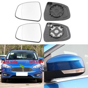 Pour Ford Focus 2012- 2018 accessoires de voiture rétroviseurs extérieurs lentille porte aile rétroviseur verre