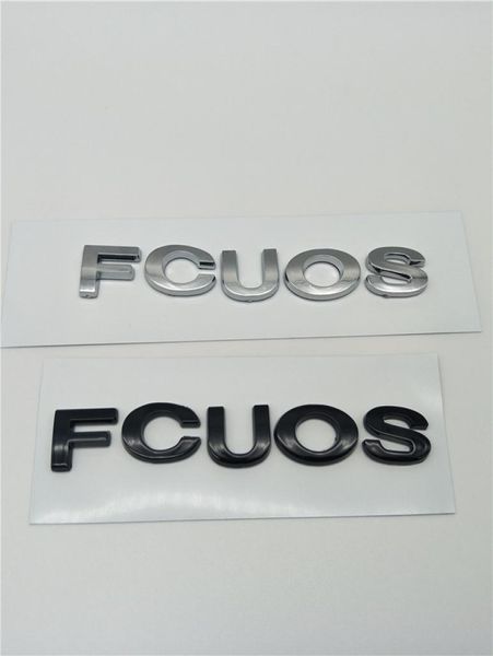 Pour Ford Focus emblème coffre arrière Logo Script lettres Badge autocollants Auto Accessories4890026