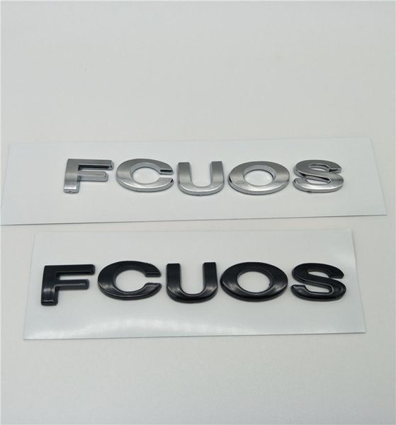 Pour Ford Focus emblème coffre arrière Logo Script lettres Badge autocollants Auto Accessories1655632