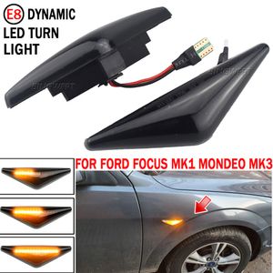 Para Ford Focus MK1 accesorios LED Mondeo 2000-2006 luz LED indicador lateral de coche lámpara de señal de giro intermitente automático 2 uds